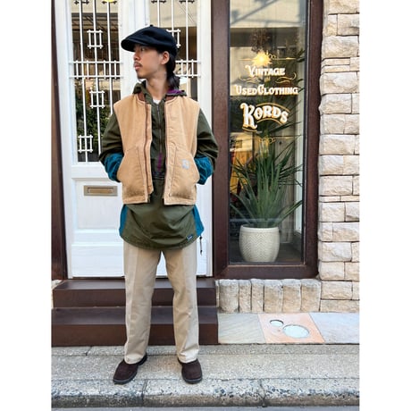90s carhartt DUCK VEST MADE IN USA 🇺🇸 Size L程