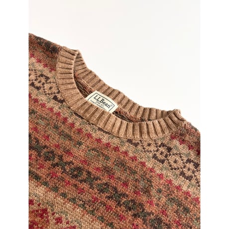 00s L.L.Bean COTTON KNIT Size L