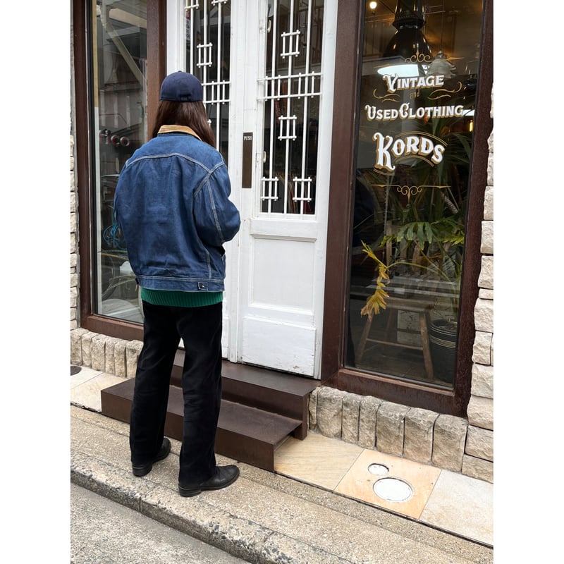 極上 60s lee 191-B デニムジャケット　コーデュロイ　ウール　42 極上 60s lee 191-B デニムジャケット コーデュロイ ウール 42