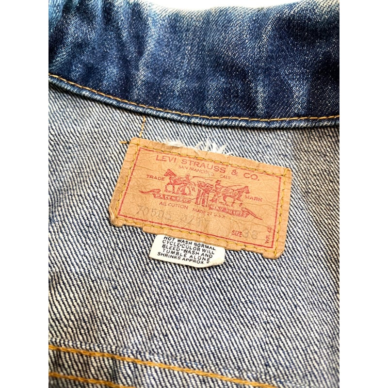 60s Levi's 70505 