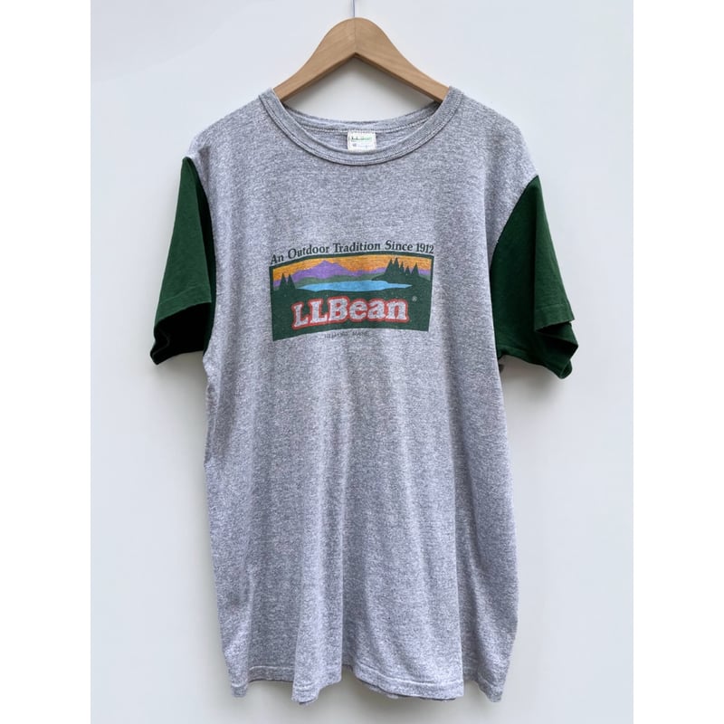 80s L.L.Bean×Champion W-NAME Tee MADE IN USA🇺🇸 80s L.L.Bean×Champion W-NAME Tee MADE IN USA🇺🇸
