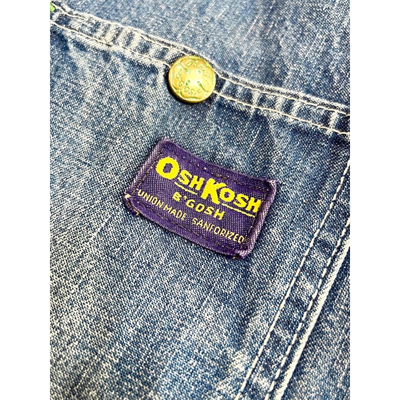 60s OSH KOSH DENIM COVERALL Size 44程 | KORDS 60s OSH KOSH DENIM COVERALL Size 44程 | KORDS
