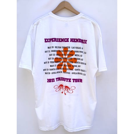 ©︎2011 "DEAD STOCK" TRIBUTE TOUR EXPERIENCE HENDRIX Tee Size XL