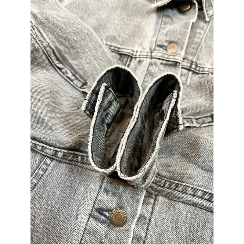80s Levi's 77930 BLACK DENIM JACKET MADE IN USA 80s Levi's 77930 BLACK DENIM JACKET MADE IN USA