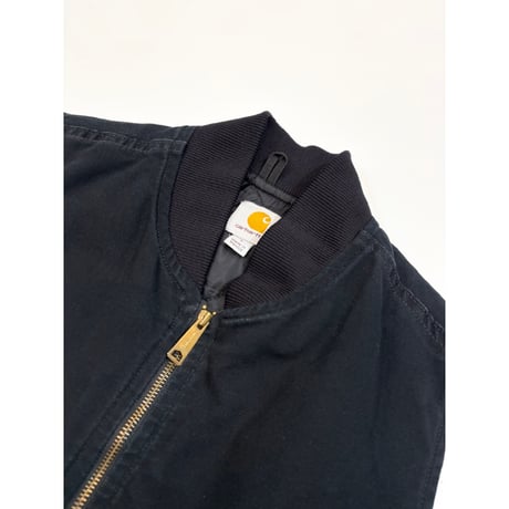 00s carhartt "BLACK" DUCK VEST Size L