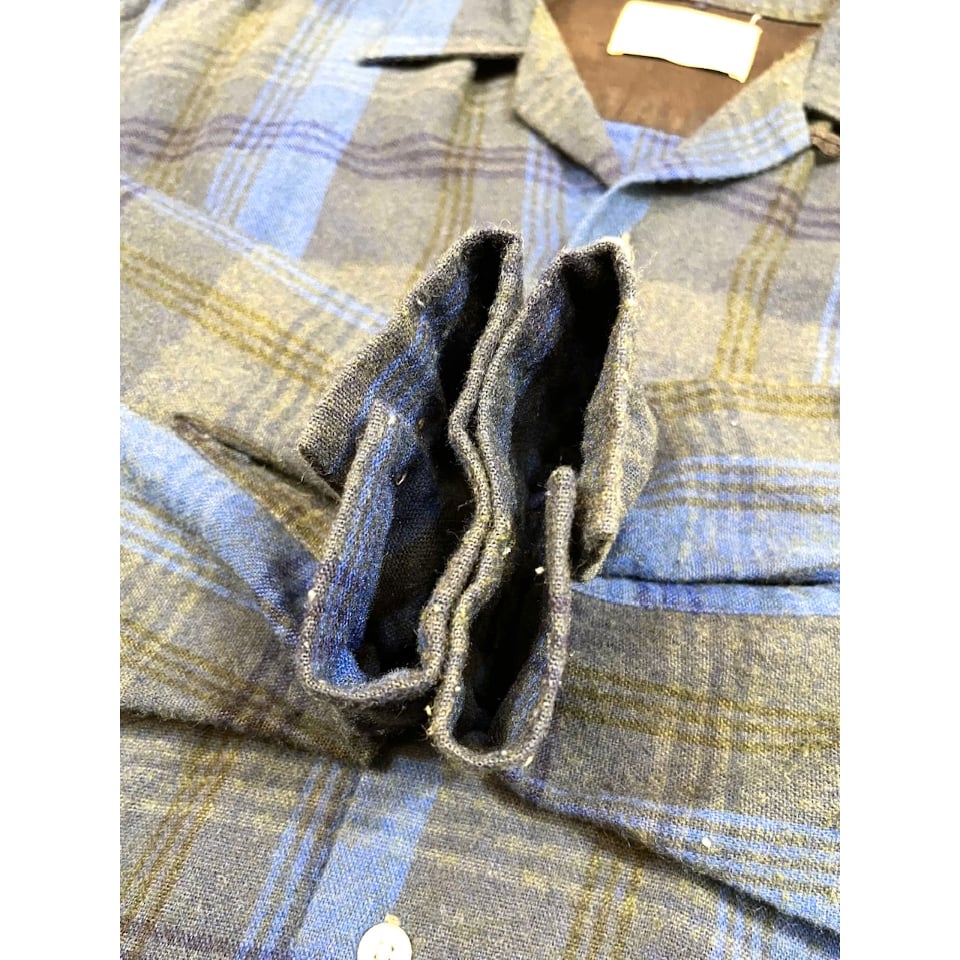 60s Truval OPENCOLLAR SHIRT Size M | KORDS