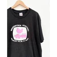 90s "WOOD STOCK" Rock Tee MADE IN USA 🇺🇸 Size XL