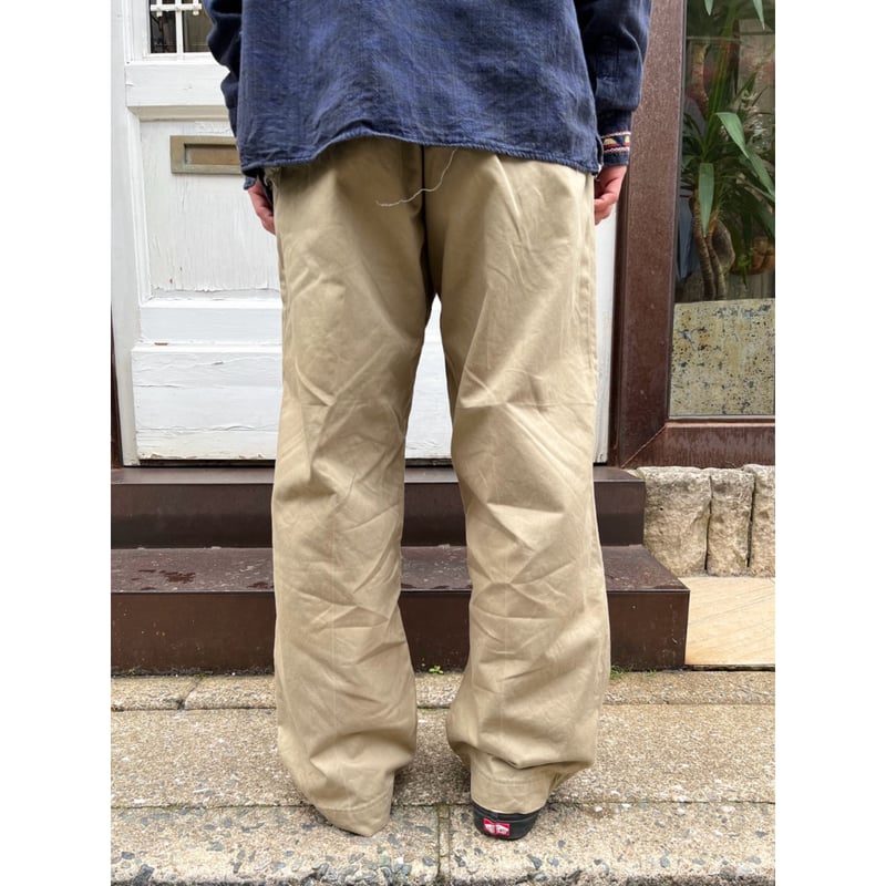 60s US ARMY KHAKI TROUSERS Size W33L29→W31L28 | 60s US ARMY KHAKI TROUSERS Size W33L29→W31L28 |