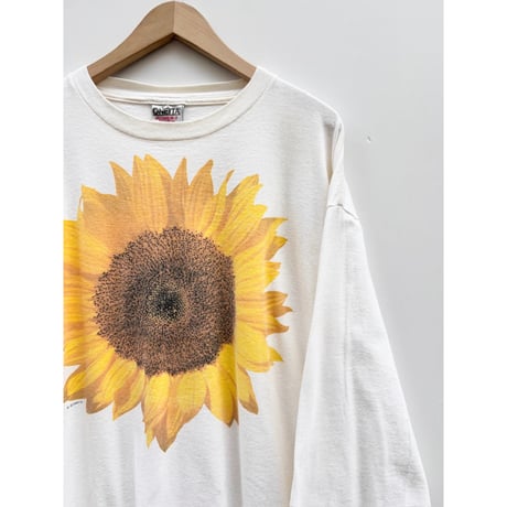 トップス 90s studio q sunflower t Studio Q