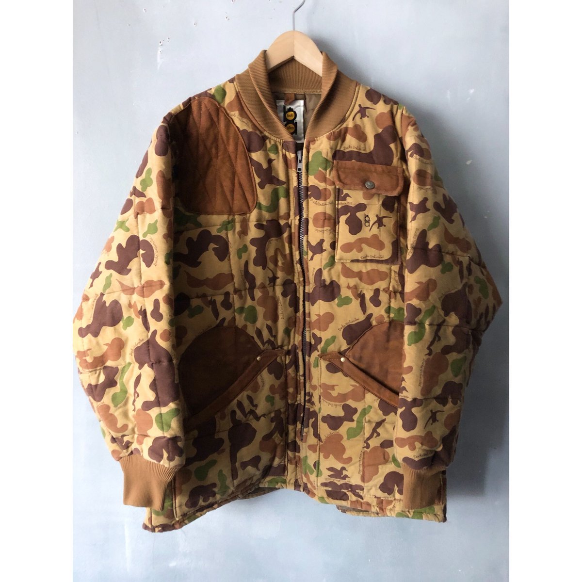 ほぼデッド【70s】米国製Bob Allen 動物総柄シューティングJKT