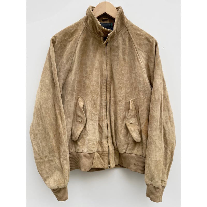 80〜90s Ralph Lauren SUEDE HARRINGTON JACKET Siz