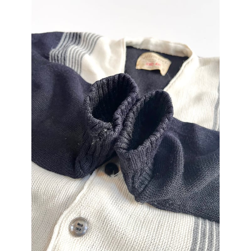 70s LORD JEFF ACRYLIC CARDIGAN MADE IN USA🇺🇸 Si