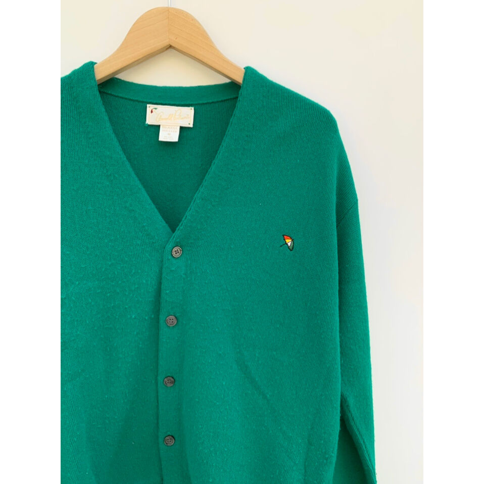 90s Arnold Palmer ACRYLIC CARDIGAN MADE IN USA