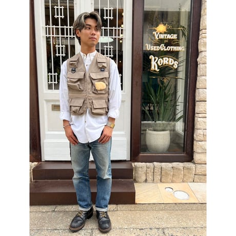 80s "DEAD STOCK" Columbia FISHING VEST Size S