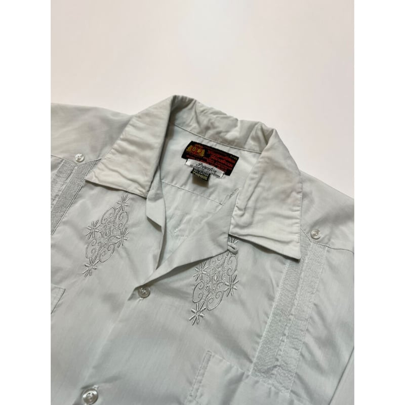 70s OPEN COLLAR L/S CUBA SHIRT Size L | KORDS 70s OPEN COLLAR L/S CUBA SHIRT Size L | KORDS