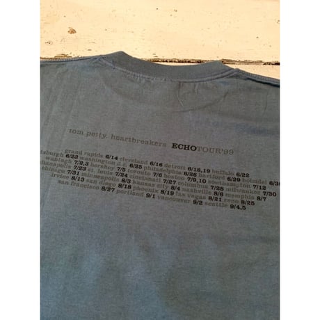 90s "DEAD STOCK" Tom petty & the Heartbreakers Tour Tee Size XL