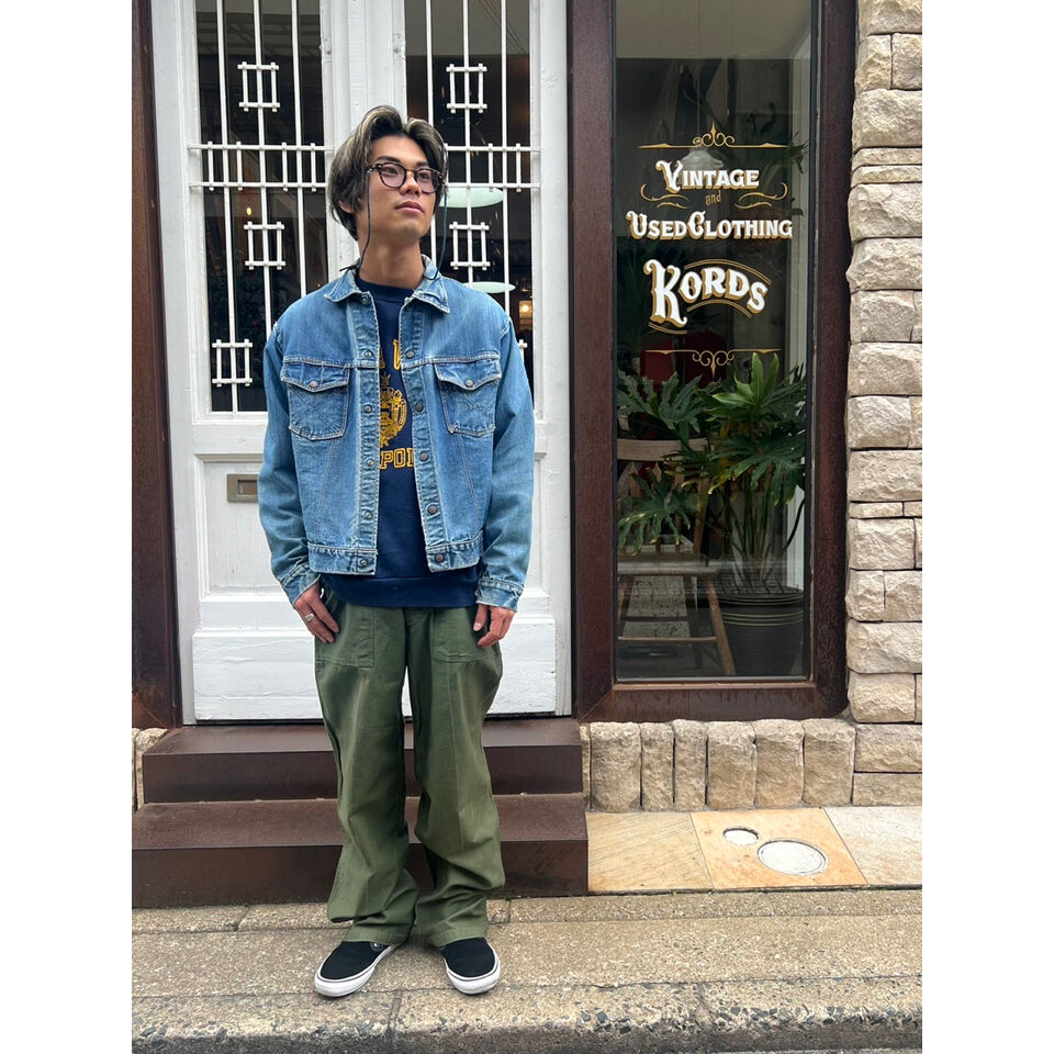 ジャケット・アウター 70s Big Yank 3rd Type Denim Jacket 60-70's BIG YANK ビッグヤンク デニムジャケット 3rdタイプ