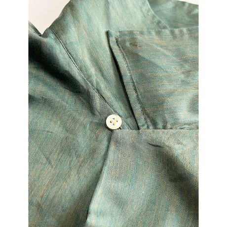 70s ARROW OPEN COLLAR SHIRT Size L