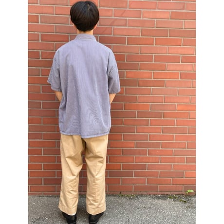 90s BEN DAVIS PULLOVER S/S WORK SHIRT Size XL