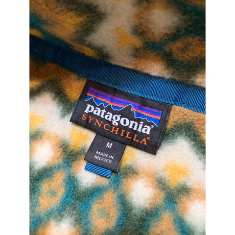 FA15s Patagonia "OVERALL PATTERN" SYNCHILLA SNAP T Size M
