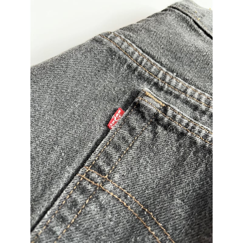 80s Levi's 501-0658 BLACK DENIM PANTS MADE IN U