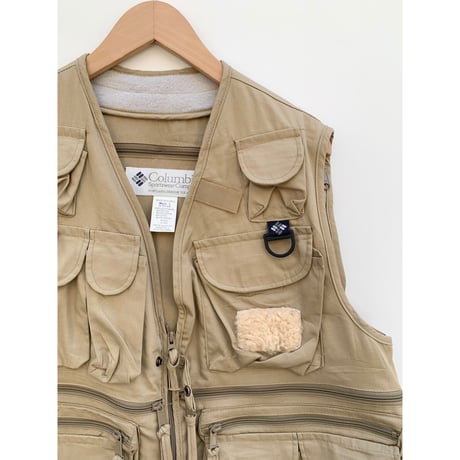 90s Columbia PFG FISHING VEST Size L