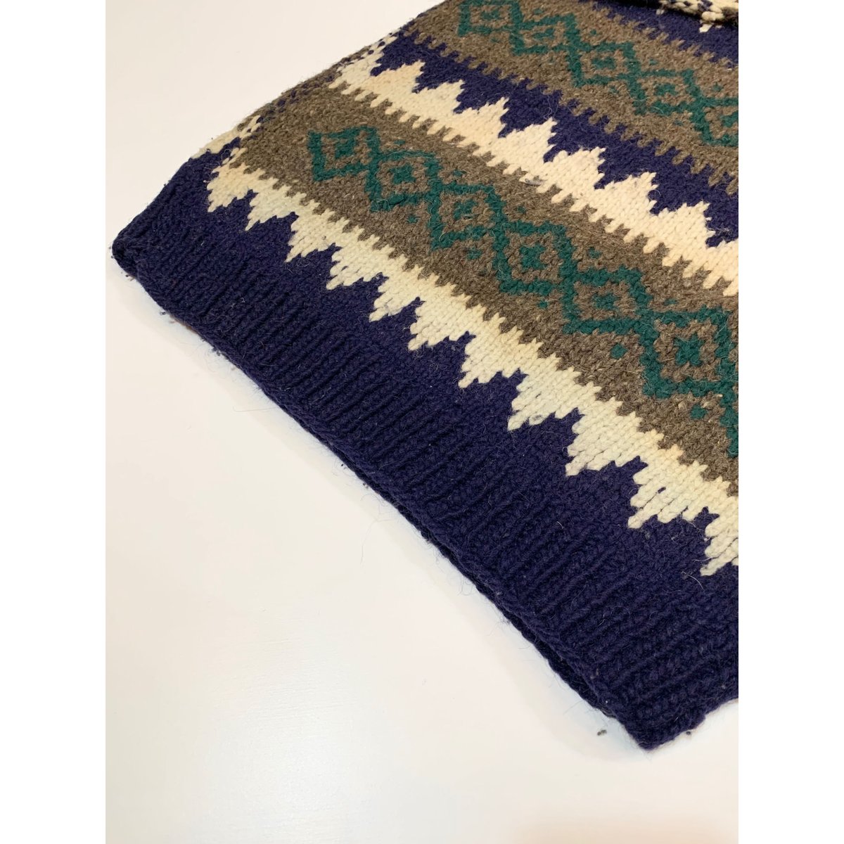 90s WOOL HAND KNIT MADE IN ECUADOR 🇪🇨 Size L程 | 90s WOOL HAND KNIT MADE IN ECUADOR 🇪🇨 Size L程 |