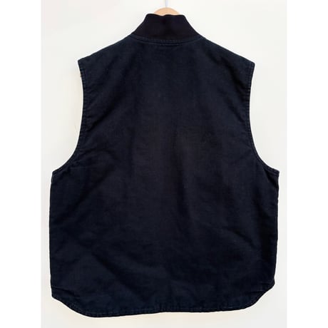 00s carhartt "BLACK" DUCK VEST Size L
