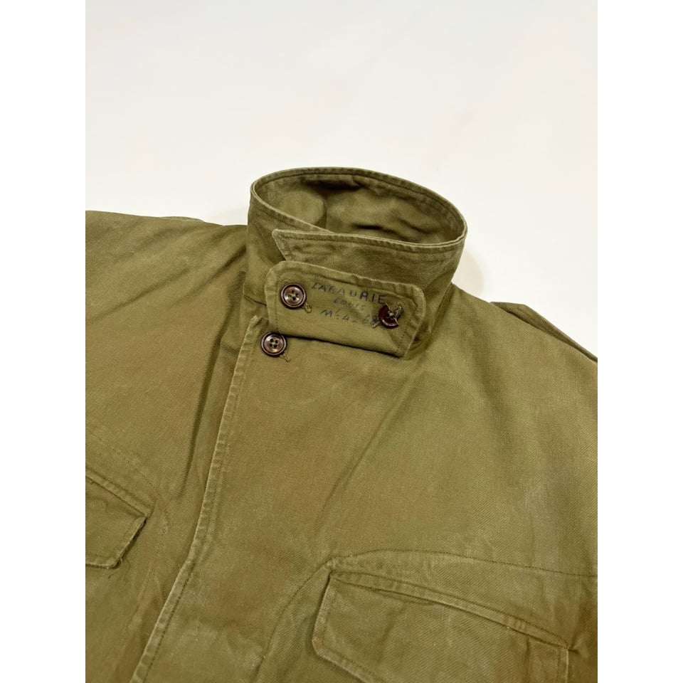 50s FRENCH ARMY M-47 FIELD JACKET 