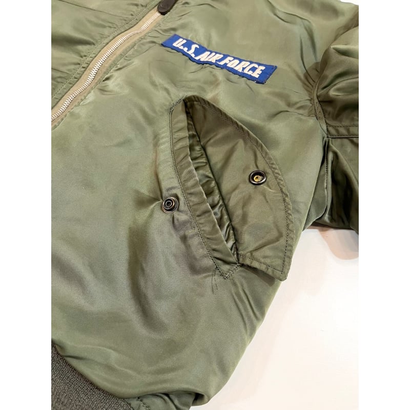 70s USAF L-2B J-7448J FLIGHT JACKET Size LARGE