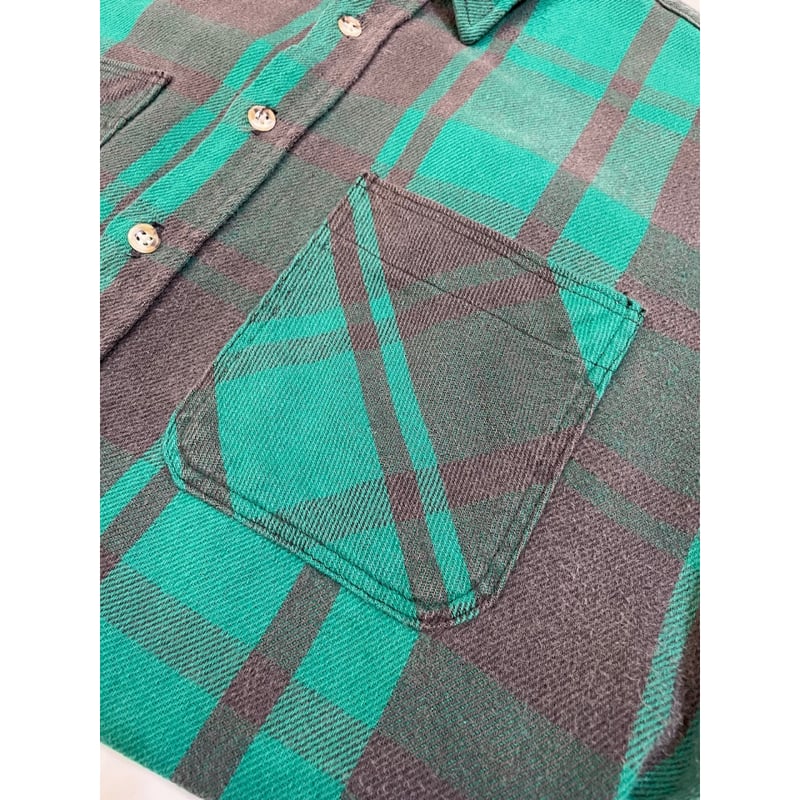 80s ST. JOHN'S BAY FLANNEL SHIRT MADE IN USA 🇺🇸