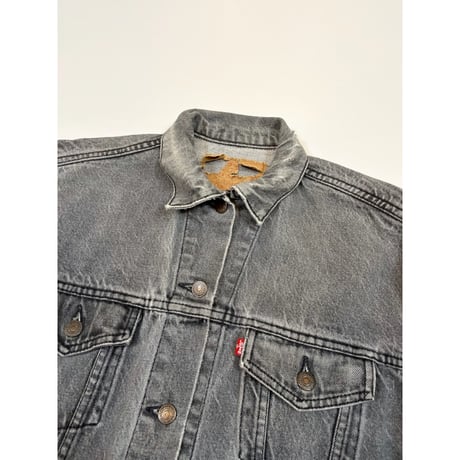 80s Levi’s 77930 BLACK DENIM JACKET MADE IN USA🇺🇸 Size S