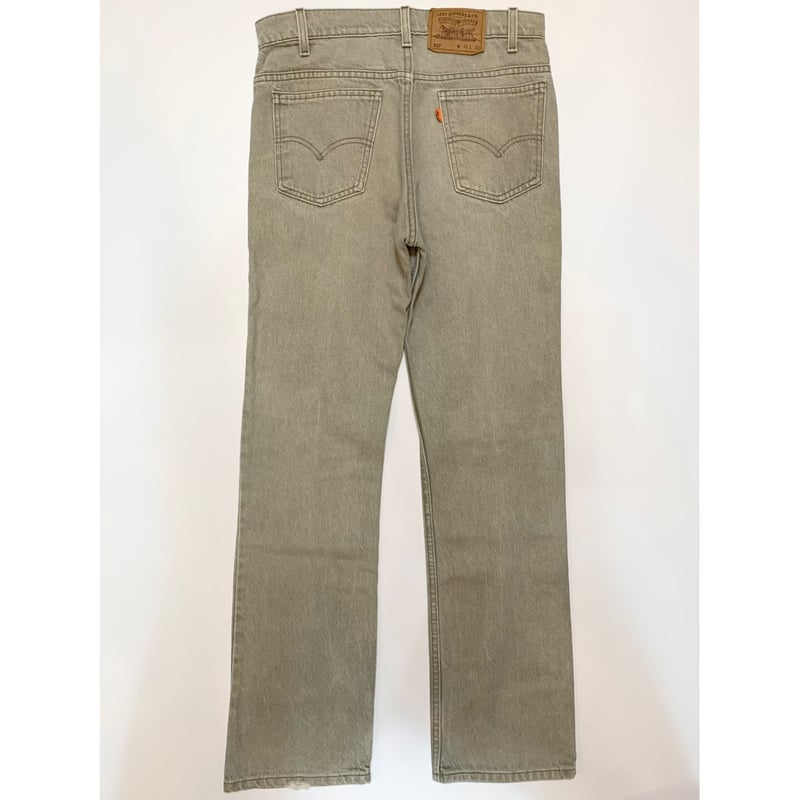90s Levi's 517 GRAY DENIM MADE IN USA 🇺🇸 Size W