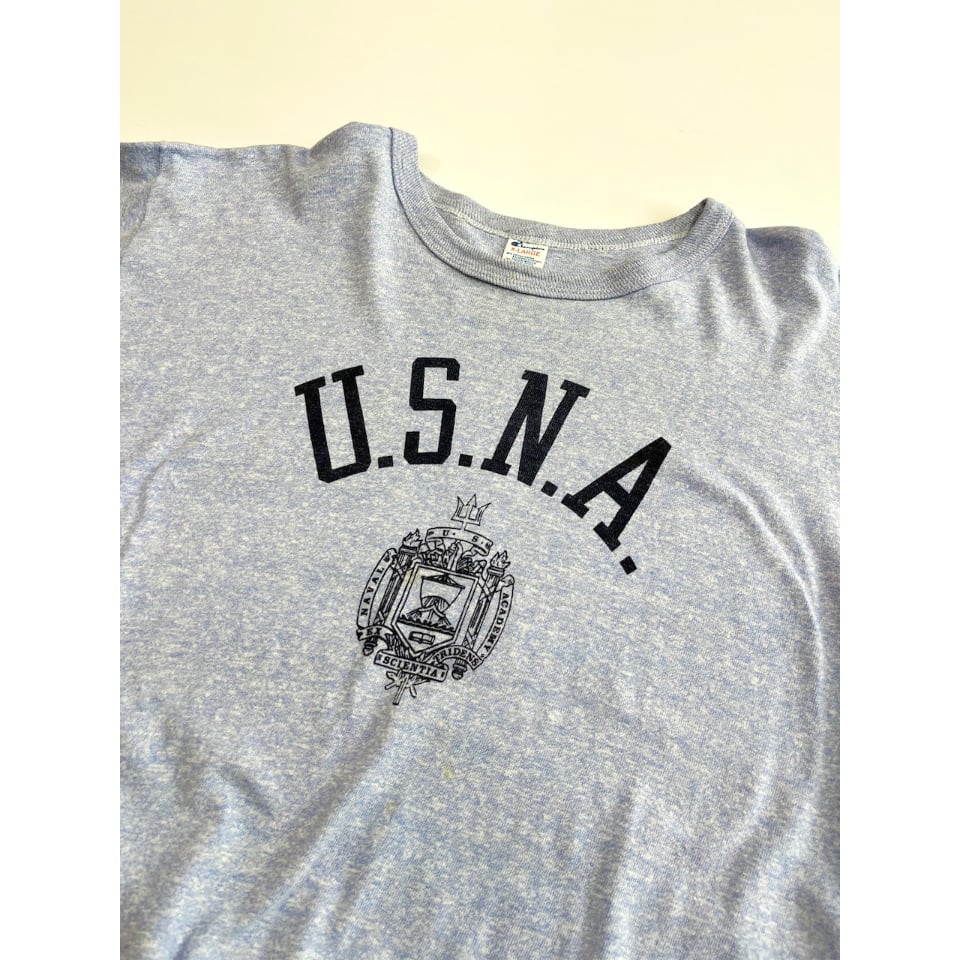 80s USA製 Champion U.S.N.A. 88/12 Tシャツ 楽天市場】80s USA製 Champion 88/12 2段 カレッジ プリント