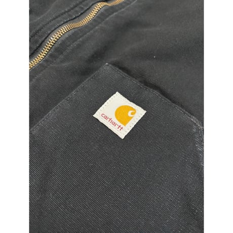 00s carhartt "BLACK" DUCK VEST Size L
