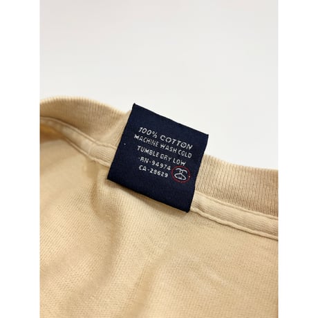 90s STUSSY "NAVY LABEL" Tee MADE IN USA 🇺🇸 Size M