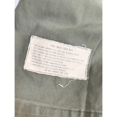 60s US ARMY M-65 "2nd" FIELD JACKET Size MEDIUM-REGULAR