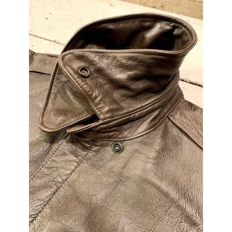 80s L.L.Bean A-2 TYPE LEATHER JACKET MADE IN US 80s L.L.Bean A-2 TYPE LEATHER JACKET MADE IN US