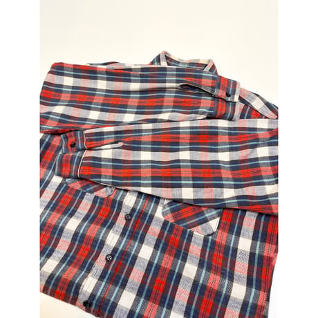 80s FIVE BROTHER FLANNEL SHIRT MADE IN USA 🇺🇸 Size L