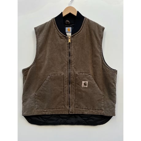 00s carhartt DUCK VEST MADE IN USA🇺🇸 Size 2XL
