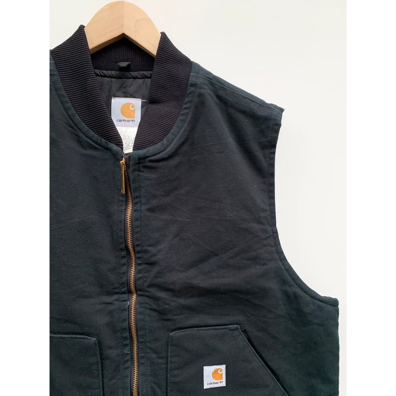 Carhartt made in USA 90s ダックベスト　navy XL 90s carhartt DUCK VEST MADE IN USA 🇺🇸 Size XL |