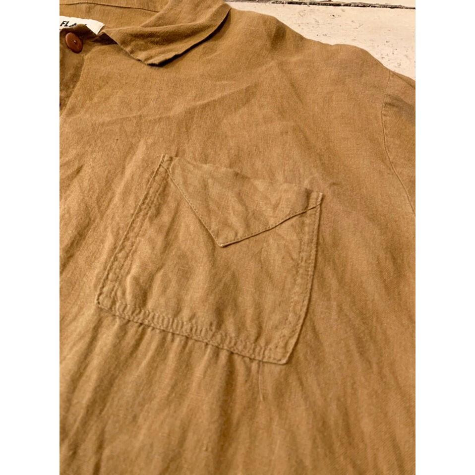 90s FLAX LINEN SHIRT Size L | KORDS