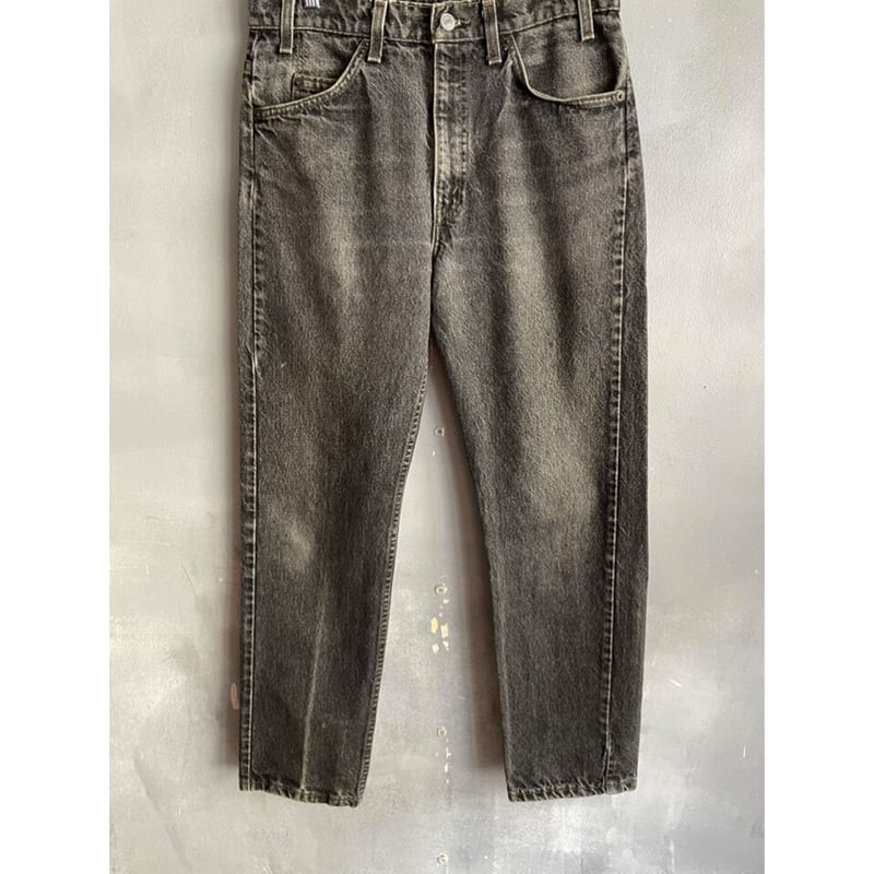 90s Levi's 505-0259 BLACK DENIM PANTS MADE IN U