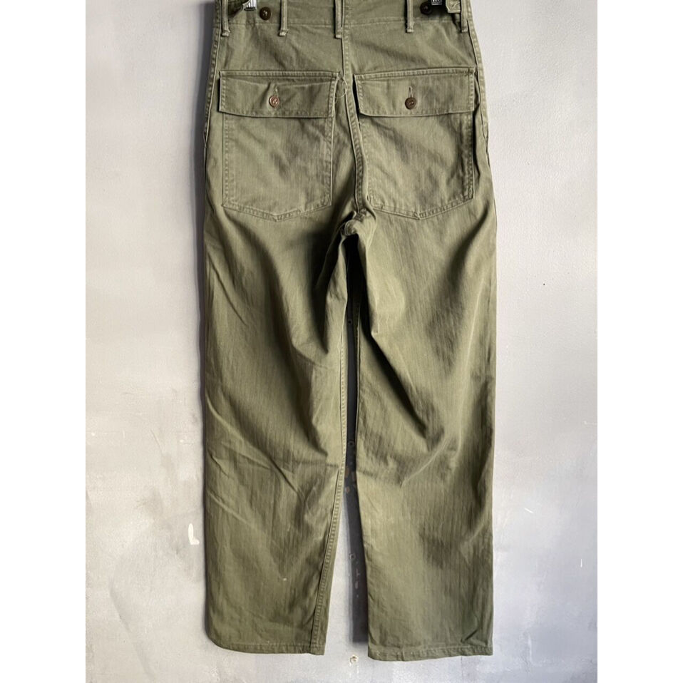 50s US ARMY M-47 HBT BAKER PANTS Size W30L31 |