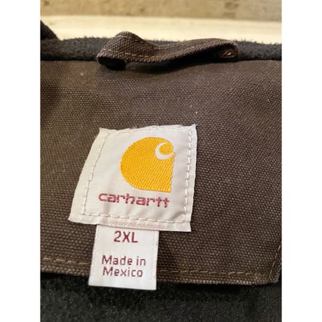 00s carhartt DUCK VEST HOODIE Size XXL
