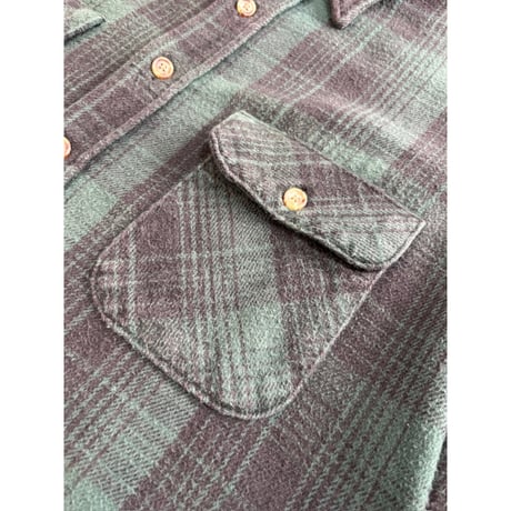 90s FIVE BROTHER FLANNEL SHIRT MADE IN USA 🇺🇸 Size L