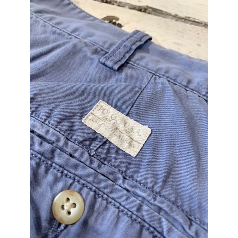 90s POLO RALPH LAUREN ANDREW SHORTS Size W34 |