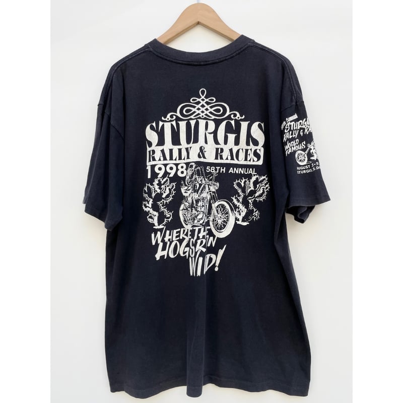 90s STURGIS RALLY AND RACES Tee MADE IN USA 🇺🇸