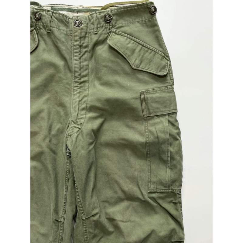 50s US ARMY M-51 FIELD TROUSERS Size SMALL-SHOR