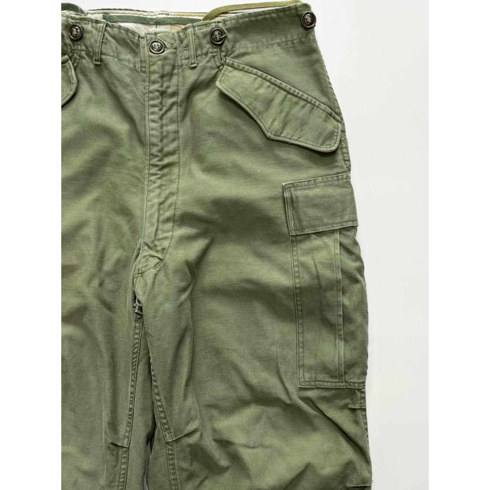 50s US ARMY M-51 FIELD TROUSERS Size SMALL-SHOR